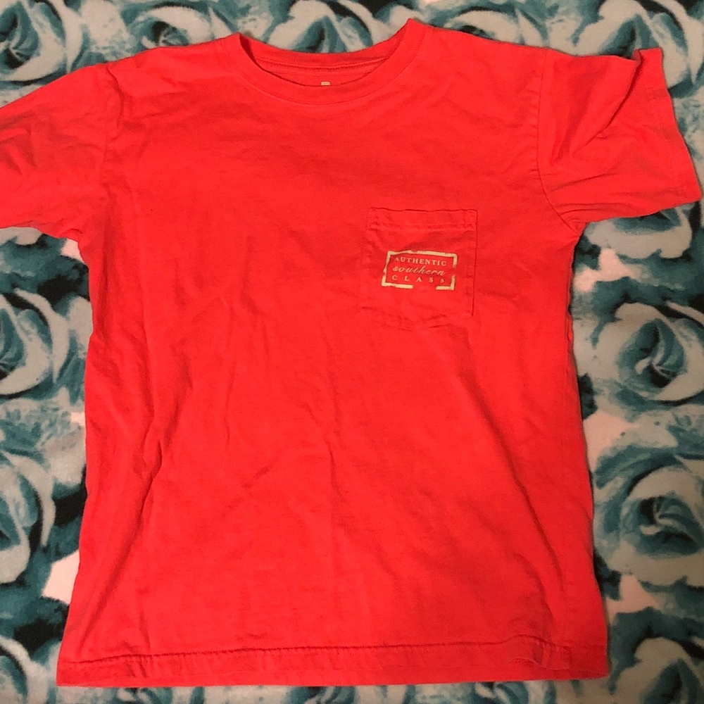 Southern Marsh Pink Youth Pocket Tee